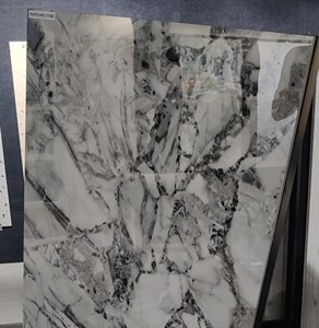 กระเบื้องพอร์ซเลนขัดเงาเกรด AAA ขนาดใหญ่ 800x1600 มม. หนา 9 มม. ดีไซน์สไตล์ยุโรปสมัยใหม่ ผลิตในอินเดีย - Product Image 1