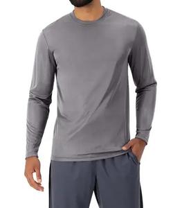 Camiseta de Manga Larga para Hombre con Protección UV UPF 50+, Transpirable, para Senderismo, Pesca, Natación, Tejida con Estampado Frontal - Product Image 2