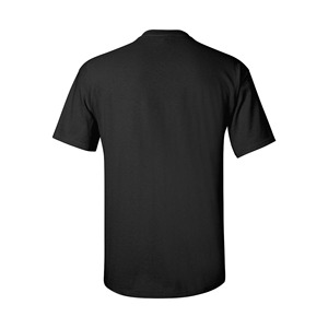 เสื้อยืดคอกลมแขนสั้นผู้ชาย สีดำ ผ้าฝ้าย 100%  โลโก้ด้านหน้า  ทรงปกติ  ดีไซน์ผ้าเจอร์ซีย์เนื้อนุ่ม - Product Image 3