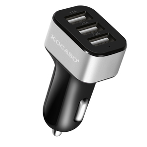Caricabatterie da auto USB 1Pc 30W 5.5A con 3 porte compatibili con telefoni IOS 16 15 14 e più - Product Image 4