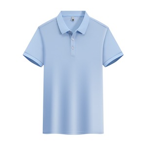Polo pour homme, coupe décontractée, 100 % polyester, tissu en maille extensible, impression personnalisée, broderie, personnalisation de la marque, commande en gros - Product Image 3