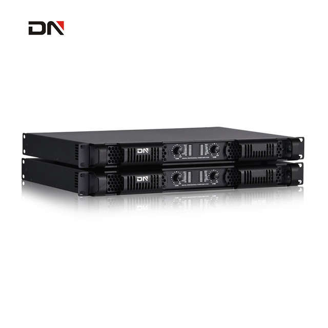 Professional DN208 Stereo Power Amplifier 2*800W 1U Class D Digital Audio Amplifier for Stage DJ Club Power Amplifier