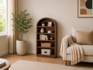 Modern Multi-functional Wooden Bookshelf for Living Room Home Office Apartment & Dining Eco-Friendly Durable Design - Product Image 5