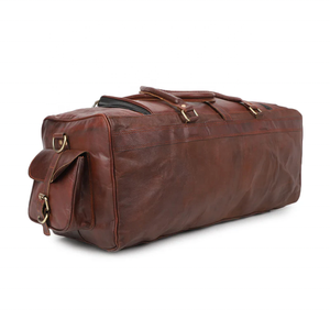 Leather <b>Bag</b> Duffle Custom Genuine Leather Travel Weekender <b>Overnight</b> Duffel <b>Bag</b> Gym Sports Duffle <b>Bag</b> - Product Image 2