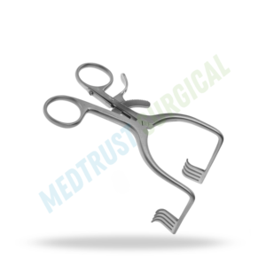 Rétracteurs cérébellaires Adson angulaires à 90° de 18 cm pour neurochirurgie, auto-fixants, pour l'exposition de la fosse postérieure - Product Image 4