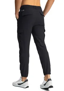 Pantalones Jogger de Forro Polar Grueso Personalizados para Hombre, Diseño de Fabricante, Estilo Holgado y Oversize, Pantalones Deportivos Apilados - Product Image 6