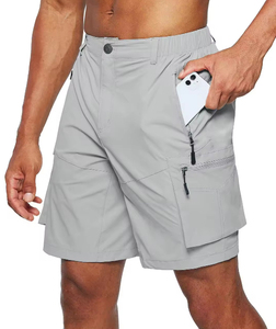 Wholesale Breathable Men's <b>Nylon</b> Pants Custom Side Detachable <b>Shorts</b> Pants Striped Windproof Mid Waist <b>Nylon</b> <b>Shorts</b> - Product Image 3