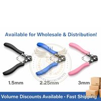 Pince à boucler le fil de bijouterie en acier inoxydable, pour la création de boucles uniformes de 1 mm à 3 mm, légère et lisse, vente en gros