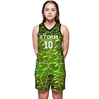 Jersey de Baloncesto Femenino de Lujo con Costuras de Calidad, Logotipo Bordado, Nombre, Malla Transpirable, Estilo Auténtico, Uniforme de Baloncesto