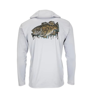 Sudadera de Pesca Ligera de Alto Rendimiento con Diseño Personalizado, Protección Solar UPF 50+, Logotipo Personalizado por Sublimación, Camiseta de Pesca de Manga Larga - Product Image 5