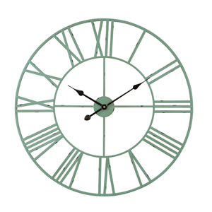 Metal Wire <b>Wall</b> <b>Clock</b> Premium <b>Decorative</b> Design Top Selling Classic Stylish Handmade Green Color Metal <b>Wall</b> <b>Clock</b> at Best Price - Product Image 4