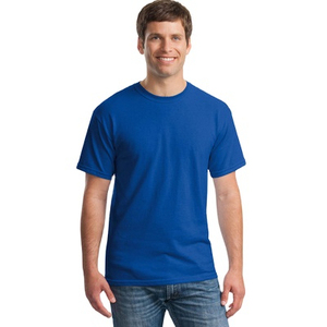 T-shirts d'été personnalisés pour hommes, 120g, 100% coton, col rond, manches courtes, coupe classique, écologiques, séchage rapide, respirants, motif uni - Product Image 1