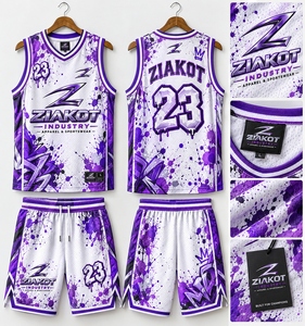 Venta al por Mayor Directa de ZIAKOT INDUSTRY, Jersey de Baloncesto Retro Personalizado Verde-Rojo Auténtico - Product Image 3
