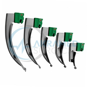 Laringoscopio de Fibra Óptica McCoy Tamaño 5, Certificado CE, Reutilizable, de Acero Inoxidable, Instrumento Quirúrgico para Intubación de Vías Respiratorias - Product Image 4
