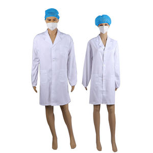 New OEM Custom Unisex Summer Hospital <b>Scrubs</b> Woven Lab Coat Long/Short Sleeve Medical Oral Surgery Cosmetics - Product Image 4