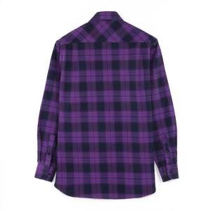 Chemises en flanelle de laine chaudes à motifs floraux pour hommes - Product Image 1