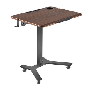 Bureau mobile réglable en hauteur 28,2 x 20,7 avec plateau inclinable, poste de travail assis-debout pour ordinateur - Product Image 1