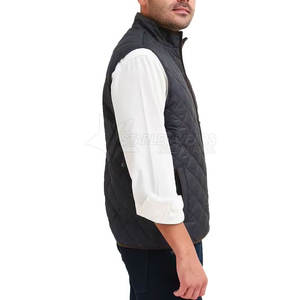 Gilet isolant pour homme en toile respirante, rembourrage doux, coupe confortable pour la randonnée et les tenues décontractées - Product Image 4