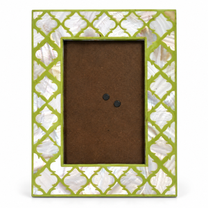 Marco de Fotos de Madera con Incrustaciones de Mosaico Multicolor, con Azulejos Rosa, Verde Azulado, Naranja y Verde, Decoración para el Hogar, Suministros al por Mayor - Product Image 4