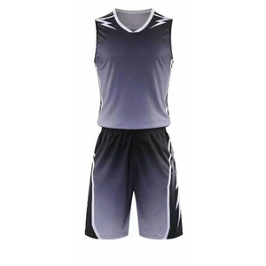 Ensemble de maillot et short de basket-ball pour hommes, qualité supérieure, sublimation intégrale, design personnalisé, tenue d'équipe - Product Image 3