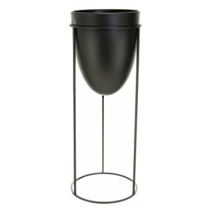 Jardinière en métal artistique pour l'affichage de plantes décoratives, ajoutant une élégance sculpturale au style d'intérieur moderne - Product Image 2