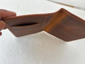Handcrafted Leather Passport Cover Slim <b>RFID</b> <b>Blocking</b> Travel <b>Wallet</b> & Document Organizer for International Business Trips - Product Image 4