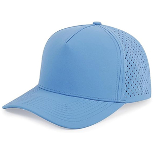 Gorra de béisbol deportiva de 5 paneles de algodón con bordado personalizado al por mayor, OEM, para hombres y mujeres, unisex - Product Image 3