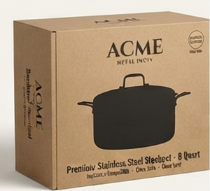 Casserole ronde en acier inoxydable de qualité supérieure, design élégant, durable et minimaliste, parfaite pour cuisiner et servir des repas chauds - Product Image 6