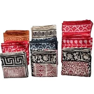 Bandana foulard carré en coton 100% imprimé avec logo personnalisé, nouvelle qualité supérieure, fait main, foulard pour femmes, protection solaire, accessoire pour cheveux et tête pour adultes - Product Image 1