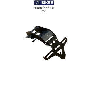 Cola de matrícula plegable de dos vías Yamaha 450.000 Mbiker para motocicletas y Marcos - Product Image 1