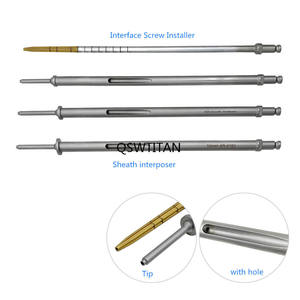 Destornillador ortopédico, extractor de tornillos, instrumento para extraer tornillos rotos, instrumento quirúrgico ortopédico de Dentavex - Product Image 2