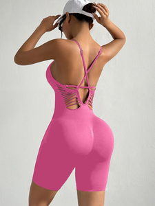 Nouvelle Combinaison de Sport et Justaucorps Sans Manches Respirant pour Femme avec Logo Personnalisé Qualité Premium 2026 - Product Image 2