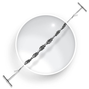 Premium Quality Manual Orthopedic Gigli Saw Wire Set Two Handles Rust <b>Free</b> Reusable Stainless Steel by Enved Enterprises - Product Image 2