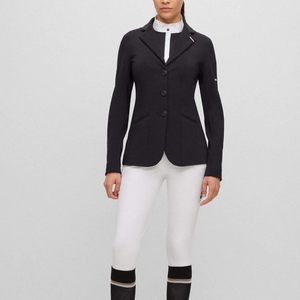 Leggings d'équitation pour femmes en coton et élasthanne, coupe ajustée, collants de sport pour équitation, culottes d'équitation pour dames - Product Image 4