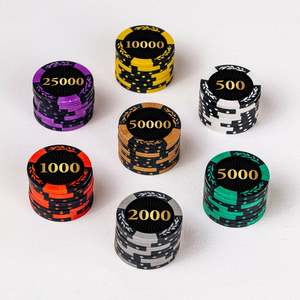 Phantom 40mm 14g Clay Poker Chipset with <b>Tray</b> 300/500 Pcs-High Quality Set - Product Image 1