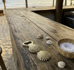 Abridor de Botellas de Latón con Diseño de Concha Marina, Hecho a Mano, Diseño Personalizado, Accesorios de Bar de Lujo, Artículos para Hoteles, Comida Fina, Diseño Elegante y Antiguo - Product Image 5