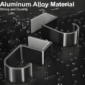 Supporto per Cuffie in Lega di Alluminio, Porta Cuffie da Scrivania per Accessori Computer, per Studio e Ufficio - Product Image 2