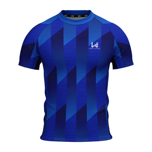 Maillot de sport personnalisé à manches courtes, léger, extensible, respirant, séchage rapide, antibactérien, écologique, pour la gym et le yoga - Product Image 4