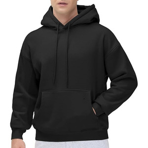 Sweat à capuche oversize premium ultra-doux 100% coton tricoté, coupe décontractée, chaleur confortable, rehaussez votre style, look tendance et élégant - Product Image 1