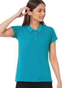 เสื้อโปโลสีพื้นคุณภาพสูงใหม่สำหรับผู้หญิง สวมใส่สบาย ระบายอากาศได้ดี ผ้าเนื้อนุ่ม ทรงหลวม ออกกำลังกายได้ ใส่ได้ทุกโอกาส - Product Image 4