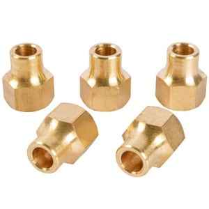 Écrou hexagonal de précision en laiton Ambark Overseas Limited, surface lisse forgée, basse pression (AOL-154(SAE) # 010167)) - Product Image 3