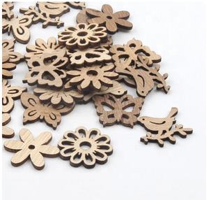 Muchos modelos de accesorios para colocar adornos de madera en forma de flor manualidades decorativas para uso doméstico para marcos de fotos - Product Image 1