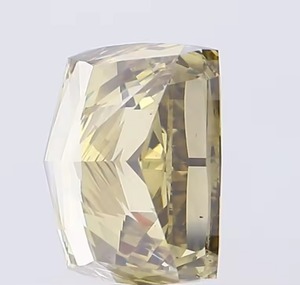 Diamante Cultivado en Laboratorio con Certificación IGI, Corte Cuadrado Cojín, Color Amarillo Fantasía, Claridad VS2, CVD 8CT, 3EX, Proveedor para Distribuidores e Importadores Globales de Diamantes - Product Image 2