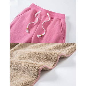 Jogging pour femmes OEM, couleur rose, qualité exceptionnelle, décontracté, taille haute, avec cordon de serrage, pour la vente en gros - Product Image 4