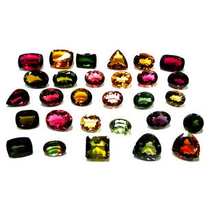 Piedras Preciosas de Turmalina Facetadas de Alta Calidad, Certificadas por Terceros, Multicolores, 5-12 mm, 1-5 Quilates, Mejor Precio, Proveedor de Piedras Sueltas - Product Image 3