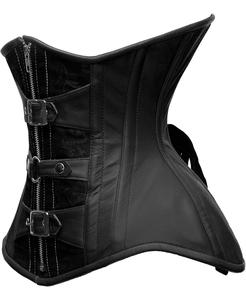 Corsets vintage pour femmes, sexy, gainants, respirants, en cuir moderne, pour grandes tailles - Product Image 1