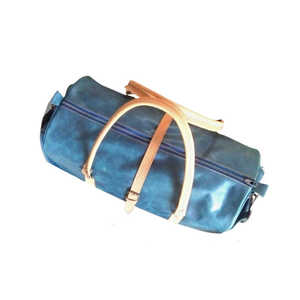 Sac de voyage en cuir de luxe, sur mesure, avec coutures personnalisées, pour la gym, les week-ends, grande capacité, unisexe, en cuir PU - Product Image 3