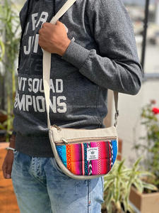 New Arrival Hemp <b>Round</b> Bags Crossbody Purse Multi Uses Stylish Jute With Cotton Material Sustainable <b>Sling</b> Bags Shopping Bags - Product Image 3