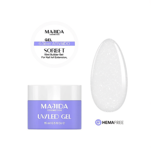 เจลซอร์เบต์ 03 15 มล. เจลต่อเล็บสำหรับตกแต่งเล็บ - Product Image 3