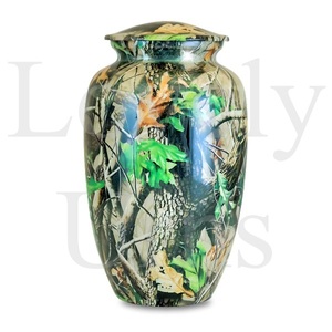 Timeless camo brass urn funeral cremation urn <b>memorial</b> <b>keepsake</b> handcrafted brass urn camouflage design tribute <b>memorial</b> - Product Image 4